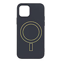 Чехол TPU Aneu with Magsafe для iPhone 12/12 Pro Цвет Yellow h