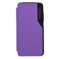 Чехол-книжка Business Fabric для Samsung A03s 2021 A037F Цвет 9, Purple h