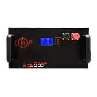 Аккумулятор LP LiFePO4 51,2V - 160 Ah (8192Wh) (BMS 200A/100А) LCD металл RM Smart