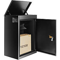Ящик для посылок VEVOR 39x27x52,2 см ящик для посылок из оцинкованной стали 0,8 мм ящик для посылок с