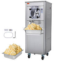 VEVOR коммерческий аппарат для мороженого, производительность 18 л/ч, аппарат для твердого мороженого с одним