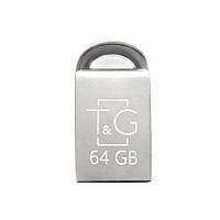 USB Flash Drive T&amp;G 64gb Metal 107 Цвет Стальной p
