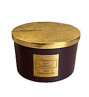 Ароматическая свеча Pepco Aromatherapy Home Premium Edition аромат шелковых пионов 1 кг Фиолетовый z118-2024