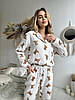 Жіноча Муслінова піжама COSY, ведмедики Teddy, фото 2