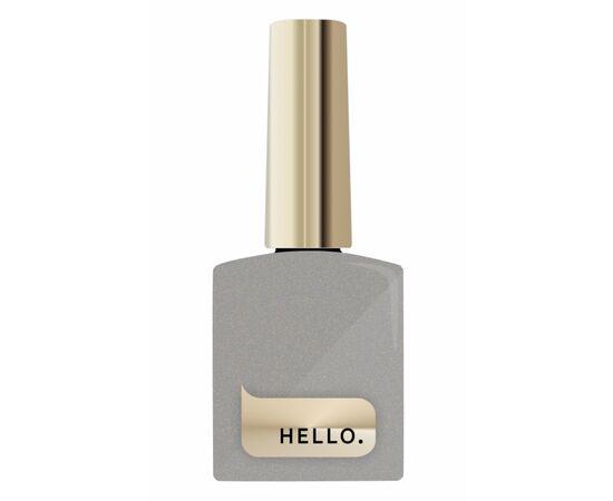 Декоративний топ для нігтів Heylove Silver Shimmer Top зі срібним шимером, 15 мл
