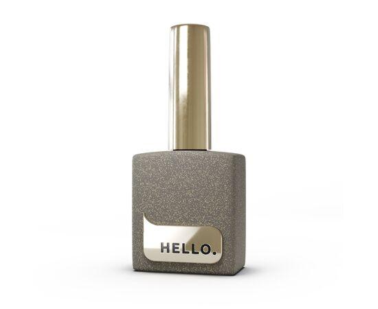Матовий топ Heylove Gold Flakes Matte Top прозорий з золотою фольгою, 15 мл