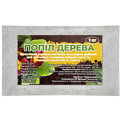 Добриво Попіл деревини 1 кг Чарівна грядка