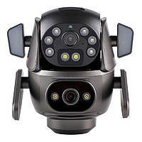 Смарт Камера Уличная XO CR04 Robot Dual Цвет Черный p