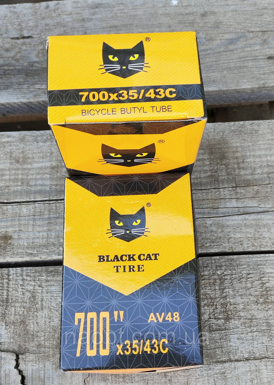 Камера 700 х 35 / 43 AV48м Камера 700 35. Велокамера. Камера 700 43. Камера вело Black kat