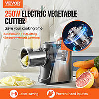VEVOR Электрическая терка для сыра Salad Maker 250W Salad Shooter Vegetable Slicer