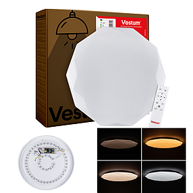 Люстра Vestum DIAMANT зоряне небо 72W 3000К-6500К з пультом