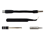 Набір Screwdriver set прецизійних викруток з тріскачкою 28в1 (H-біти, плоскі біти, пінцет) G-32, фото 4