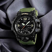 Часы для военнослужащих SKMEI 1155BAG / Часы наручные мужские / Наручные часы KX-261 для военных