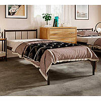 Кровать односпальная металлическая BASIS-1 МК. Кровать в спальню из металла в стиле лофт Loft