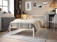 Ліжко односпальне металеве VERONA-1 МК. Ліжко в спальню з металу в стилі лофт Loft