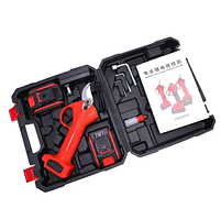 Портативний секатор 48V для обрізання гілок або дерев SKT-22-Red