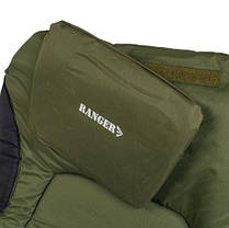 Коропова розкладачка ліжко з подушкою навантаження 150 кг Ranger Campfeuer, фото 4