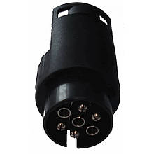 Адаптер пластиковий 12V (7-pin/13pin) E1338 (Poland)