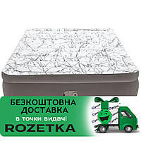 Надувная кровать матрас со встроенным насосом (203-152-56см) Bestway 6713E Queen