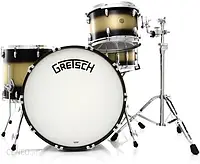 Ударна установка Gretsch Broadkaster 24" Gold Black Duco (BKR444SBGD)