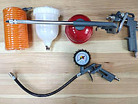Пневмоинструмент и оборудование 5ед Euro Craft (Польша), Распылитель краски пулевизатор, ALX
