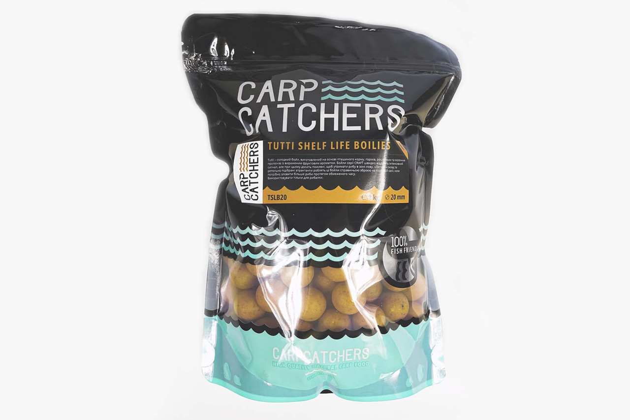 Бойли прикормочні варені Carp Catchers TUTTI 1 kg, фото 1
