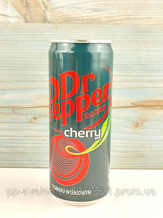 Напій газований Dr'Pepper Cherry 330ml