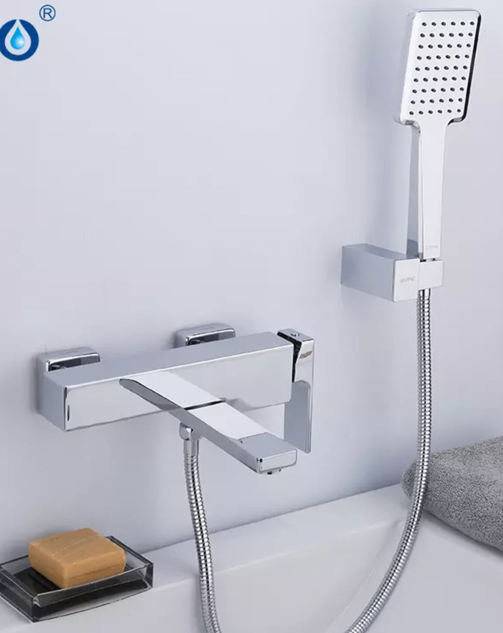 Змішувач для ванни GAPPO FUTURA G3218 Хром
