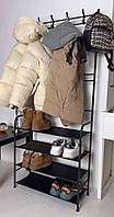 Крепкая стойка вешалка для одежды и обуви, практичная напольная вешалка для одежды гардеробная ЧЧЧ