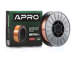 Дріт зварювальний APRO ER70S-6 0,8 мм 4,0 кг