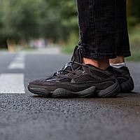 Мужские кроссовки Adidas Yeezy Boost 500 "Utility Black"