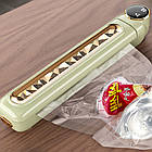 Вакуумний пакувальник для продуктів, Сapper, Зелений / Вакууматор для продуктів / Вакууматор для дому, фото 2