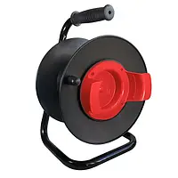 Катушка порожня для подовжувачів та кабелів з виносною розеткою Svittex с 4 розетками махі+