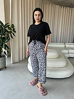 Піжама жіноча штани і футболка. Костюм домашній комфортний. Комплект для дому і сну., фото 9