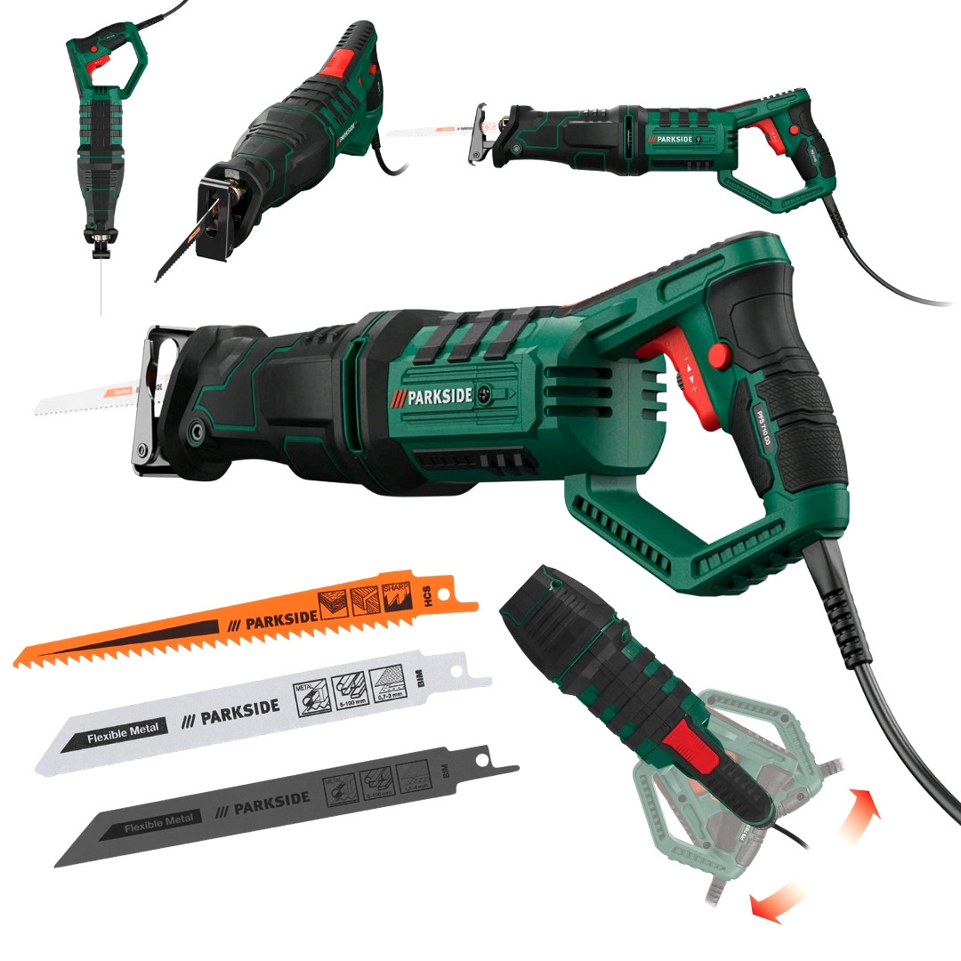 Электрическая универсальная сабельная пила, Электро ножовка по металлу ...