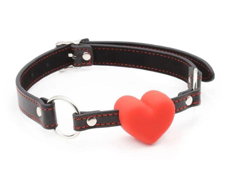 Кляп у формі серця HeartGag BDSM, фото 1