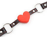 Кляп у формі серця HeartGag BDSM, фото 3