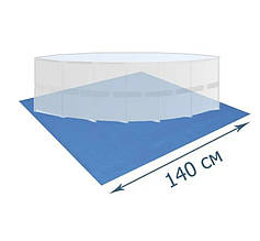 Захисна підстилка під басейн InPool 55301, 140 х 140 см
