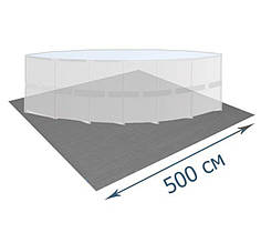 Захисна підстилка під басейн InPool 55337, 500 х 500 см