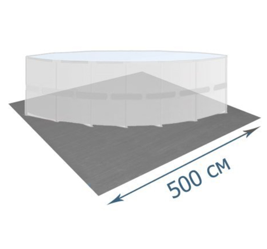 Захисна підстилка під басейн InPool 55337, 500 х 500 см