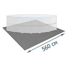 Захисна підстилка під басейн InPool 55340, 560 х 560 см