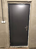 Двері Метал ДСП сірі, коричневі, фото 8