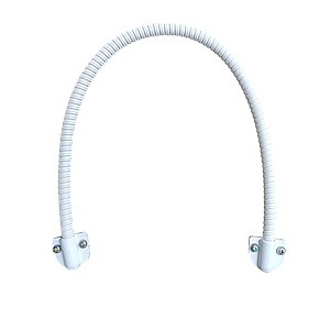 Гнучкий перехід для дверей 500 мм білий