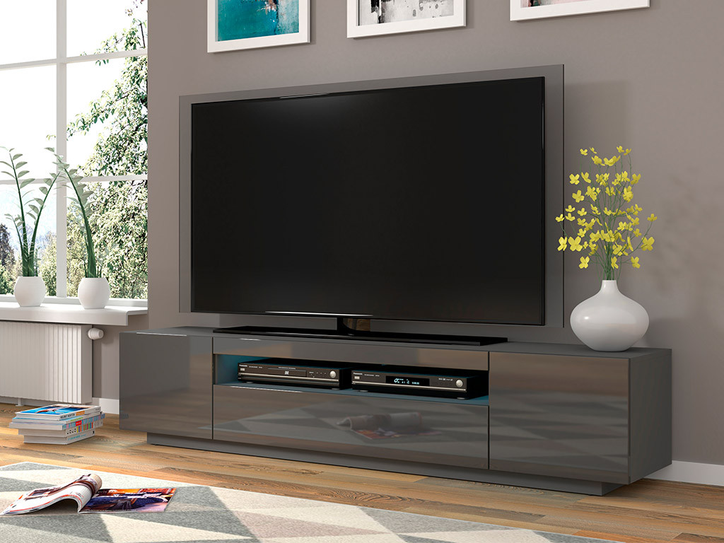 Тумба під ТВ Aura RTV200 GRAPHITE