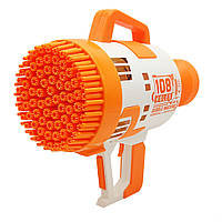 Генератор мыльных пузырей Bubble Gun Bambi КВ1143 свет Оранжевый, Vse-detyam