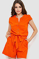 Комбинезон женский, цвет оранжевый, размеры S, M, L, XL FA_009409