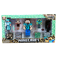 Игровой набор персонажи Minecraft 12 шт. в коробке