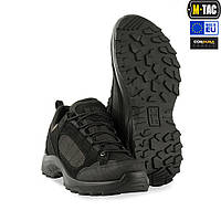 M-Tac кроссовки тактические демисезонные Black, армейские кроссовки черные, замшевые кроссовки тактические
