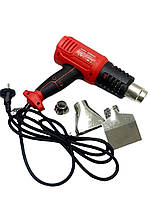 Фен будівельний бюджетний 2000 Вт LEX (Польща), Якісний будівельний фен, IOL