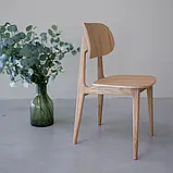 Стілець "Варде" ясень з твердим сидінням та спинкою, фото 4